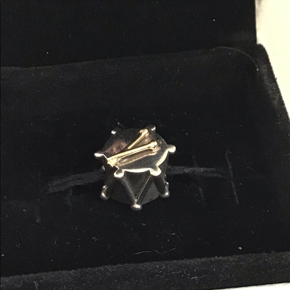Pandora two tone drum charm